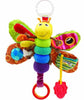 Plush Butterfly Musical Rattle Baby Toy